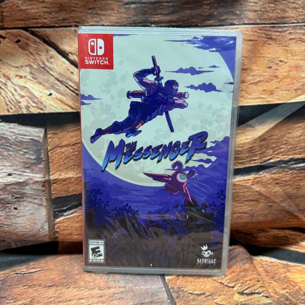 The Messenger Limited Run Nintendo Switch Video Game Action Platformer